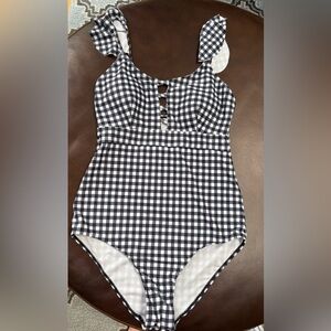 Checkered Swimwear